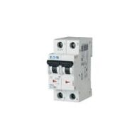 2-Pole Miniature Circuit Breaker 20A | Tripping Characteristic C | IP20 Protection by Eaton