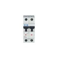 Miniature Circuit Breaker 2-Pole 16A | C Tripping Characteristic | IP20 Protection | Top-Hat Rail Mount by Eaton