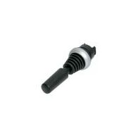 Industrial Control Joystick | Four Positions | Plastic Shaft & Titanium Bezel | Momentary Action by Eaton