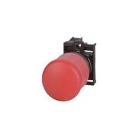 Emergency Stop Pushbutton | Mushroom Head Design | 1 NC Contact | High Visibility Red/Yellow by Eaton