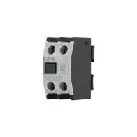 2 Pole Auxiliary Contact Module | 2 Normally Open Contacts | Rated 16A | Front Mounting by Eaton
