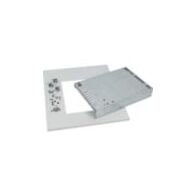 LV Switchgear Mounting Kit for IZMX40 | Robust Metal Construction | Suitable for 2000mm Height | Gray by Eaton