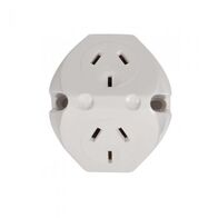 Double Surface Socket 10A | Easy Installation | Durable Design | Tesla Components