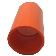 40mm Solid Coupling | Durable Plastic | Bright Orange Color | Secure Connections by GTS