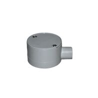 20mm One Way Shallow Junction Box | Durable Plastic | Compact Design | Electrical Conduit by GTS