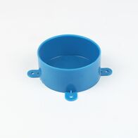 Disposable Conduit Lid with Lugs | Durable Plastic | Secure Fitting | Blue by GTS