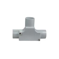 25mm Inspection Tee | Durable Plastic | Easy Access for Inspection | Compatible with 25mm Conduit by GTS