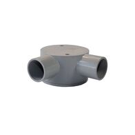 25mm Right Angle Shallow Junction Box | Designed for 25mm Conduit | Space-Saving Depth | Easy Direction Changes by GTS