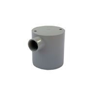 20mm One Way Deep Junction Box | Durable Plastic | Ideal for Electrical Conduit Systems by GTS