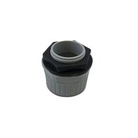 40mm Corrugated Conduit Straight Gland | Includes Locknut & Secure Fitting | Ideal for Electrical Installations by GTS