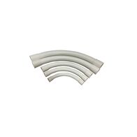 50mm Sweep Bend 90° | Smooth Cable Routing | Durable PVC | White Finish by GTS