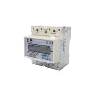 Kilowatt Hour Meter Digital | 100A Current Rating | DIN Rail Mountable | LCD Display by GTS