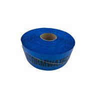 Detectable Warning Tape for Stormwater | 250m Length | Durable Material & Blue Color by GTS
