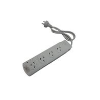 Power Board Surge Protector 4 Outlets | Compact Design & White Finish | GTS