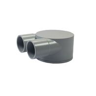 Shallow Junction Box U 25MM | Durable Construction | Easy Installation by GTS