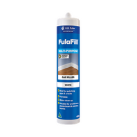 Multi-Purpose Gap Filler 450g Cartridge | Acrylic Formula | Non-Slump & Paintable | White by H.B Fuller