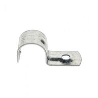 Half Saddle 25mm | Durable Metal Construction | Box of 100 Pieces | Tesla Components