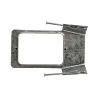 Nail Bracket Horizontal | Durable Steel Construction | Zinc Plated Finish | Box of 25 by Tesla Components