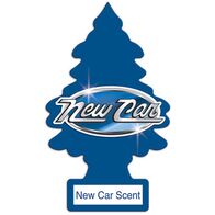 Car Air Freshener Single Pack | New Car Scent | Long-Lasting Fragrance | Easy Hanging by CW Brands