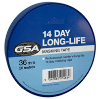 Blue Masking Tape 36mm | 50m Length | Residue-Free & Tear-Resistant | CW Brands