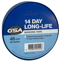 Blue Masking Tape 48mm | 50m Length | Residue-Free & Durable | 14 Days Adhesion by CW Brands