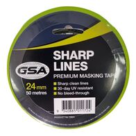 Masking Tape 24mm x 50m | Strong Adhesion & Clean Removal | Durable by CW Brands