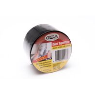 Duct Tape Pro Black | 0.12mm Thickness | High Tack Adhesive & Tear Resistant | 30m x 48mm by CW Brands