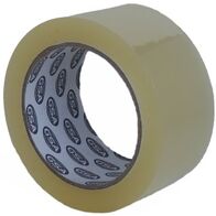 Bulk Packing Tape Clear | 48mm Width | 75m Length | Strong Adhesive & Tear-Resistant by CW Brands