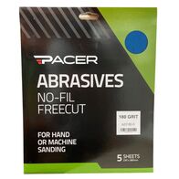 No-Fil Sandpaper 180G | 5 Sheets | Clog-Resistant & Durable | Ideal for Woodworking & Metalworking by CW Brands