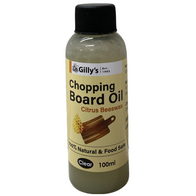 Chopping Board Oil Citrus/Beeswax | Food Safe & Non-Toxic | Nourishes & Protects by CW Brands