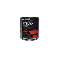 Acrylic Paint Jet Black 4 Litre | High-Gloss Finish | Automotive Refinishing | Excellent Adhesion by CW Brands