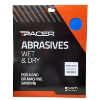 Wet and Dry Sandpaper 1500 Grit | 5 Sheets | Moisture Resistant & Versatile | CW Brands