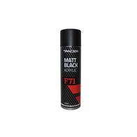 Acrylic Spray Paint 400g | Matt Black Finish | Automotive Refinishing | Smooth Application by CW Brands