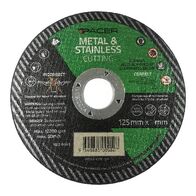Cutting Disc 125mm | 1.6mm Thickness | Durable & Accurate Cutting | Metal & Plastic Compatible by CW Brands