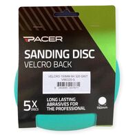 Velcro Abrasive Discs 150mm | Extra Fine 320 Grit | 5 Pack | Hook and Loop by CW Brands