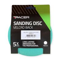 Velcro Sanding Discs 150mm 80G | 6 Holes | Durable & Easy Attachment | 5 Pack by CW Brands