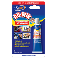 Clear Sealant Adhesive | Strong Bond | Weather & UV Resistant | 20GM by CW Brands
