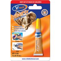 Super Glue 3GM | Fast-Acting & Quick-Drying | Strong Bonding for Plastic & Metal by CW Brands