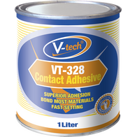 Contact Adhesive 1L | Solvent-Based | Fast Setting & Durable Bond by CW Brands