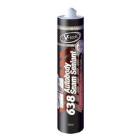 Autobody Sealant Adhesive 290ml | Fast Drying | High Strength & UV Resistant | White by CW Brands