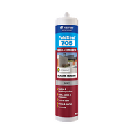Brick & Concrete Silicone Sealant | Neutral Cure | ±25% Joint Movement | Grey | 400g by H.B Fuller