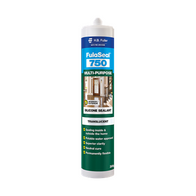 Multi-Purpose Silicone Sealant | Waterproof | ±25% Joint Movement | Neutral Cure | Translucent by H.B Fuller