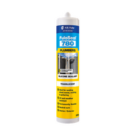 Plumbers Silicone Sealant 400g Cartridge | Neutral Cure | Waterproof & Flexible | Grey by H.B Fuller
