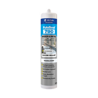 Mirror & Metal Silicone Sealant | Neutral Cure | UV Resistant | 300g Cartridge | Translucent by H.B Fuller