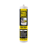 High Tack Hybrid Polymer Adhesive & Sealant | 290ml Cartridge | Instant Grab & Waterproof | White by H.B Fuller