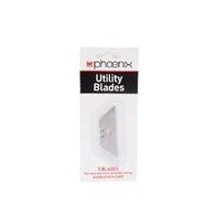 Utility Blade Pack of 5 | High-Quality Steel | Compatible with Most Utility Knives by CW Brands