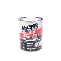 Silver Galvanized Protective Coating | 1 Litre | Rust Preventative & Durable Finish | Shiny Silver by CW Brands