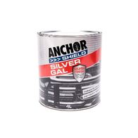 Silver Galvanized Coating Paint | 4 Litres | High-Quality Rust Prevention | Shiny Silver Finish by CW Brands