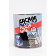 Cold Galvanising Paint 4 Litres | 93% Zinc Content | Fast Drying | Corrosion Resistant by CW Brands