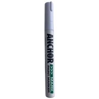 White Paint Marker with Reversible Nib & Xylene Free Ink | High Visibility | Durable by CW Brands